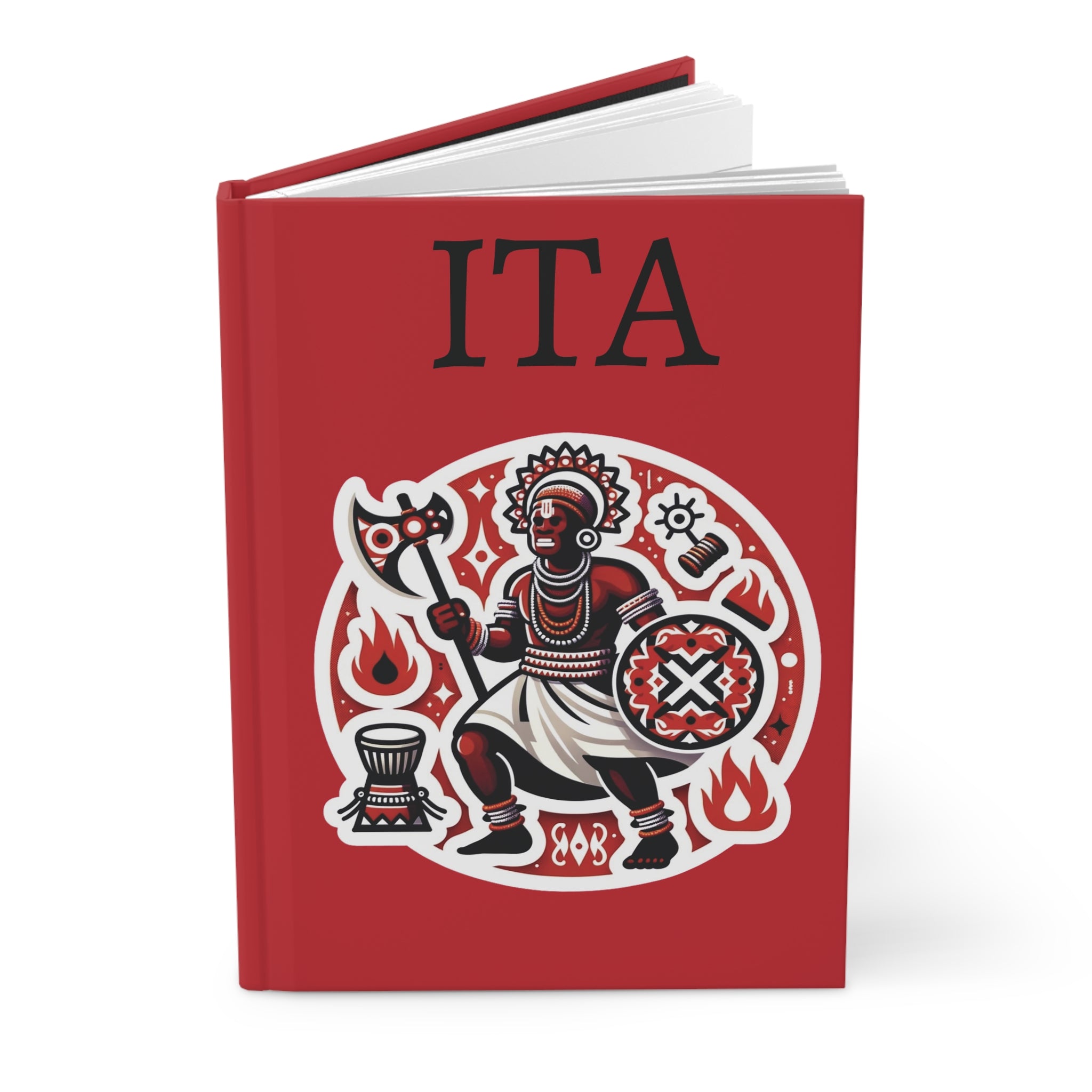 Shango Chango Hardcover Journal: Matte Finish ITA for Spiritual Reflection - SanteriaGuide