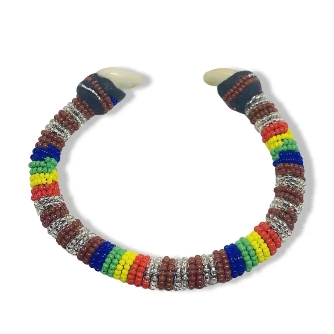 Bracelet/Mania de differente Orishas/Santos con Cowrie SanteriaGuide