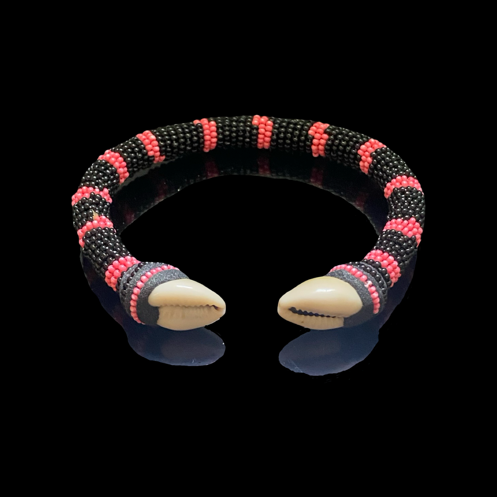 Handmade Ilde de Nana Burukú Bracelet - Cowrie Shell Yoruba Santeria Orisha