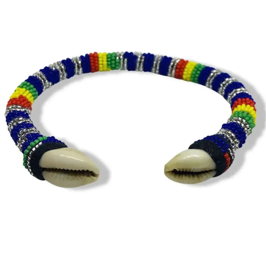 Bracelet/Mania de differente Orishas/Santos con Cowrie SanteriaGuide