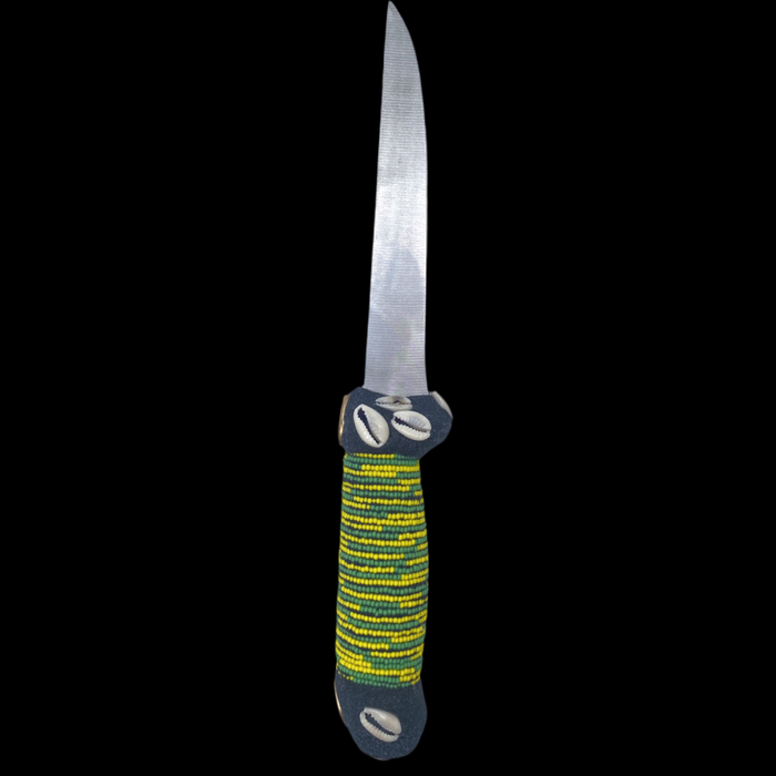 Pinaldo Cuchillo para Orunmila – Con Cuentas (Knife with Beads for Orunmila)