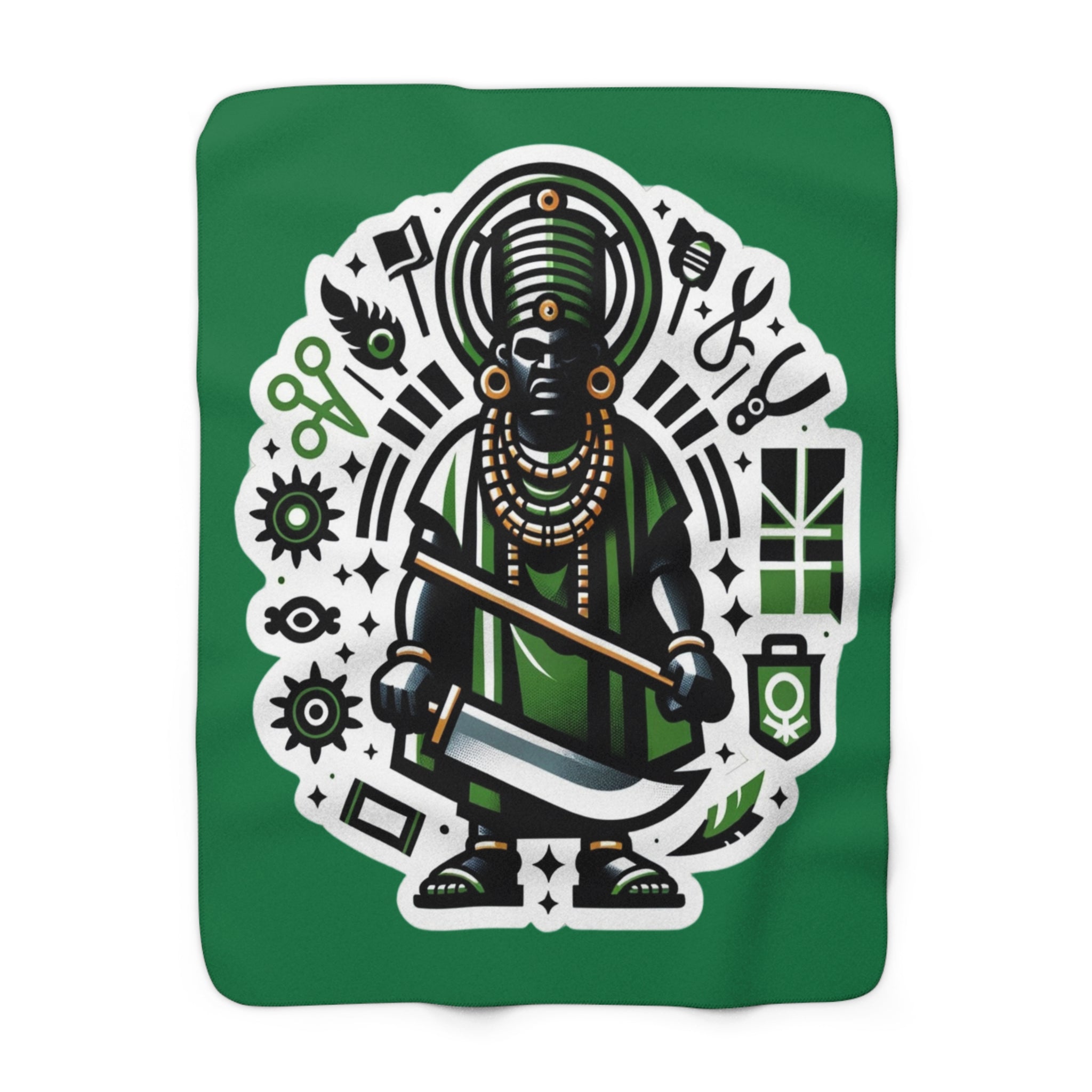 Oggun Sherpa Fleece Blanket - SanteriaGuide