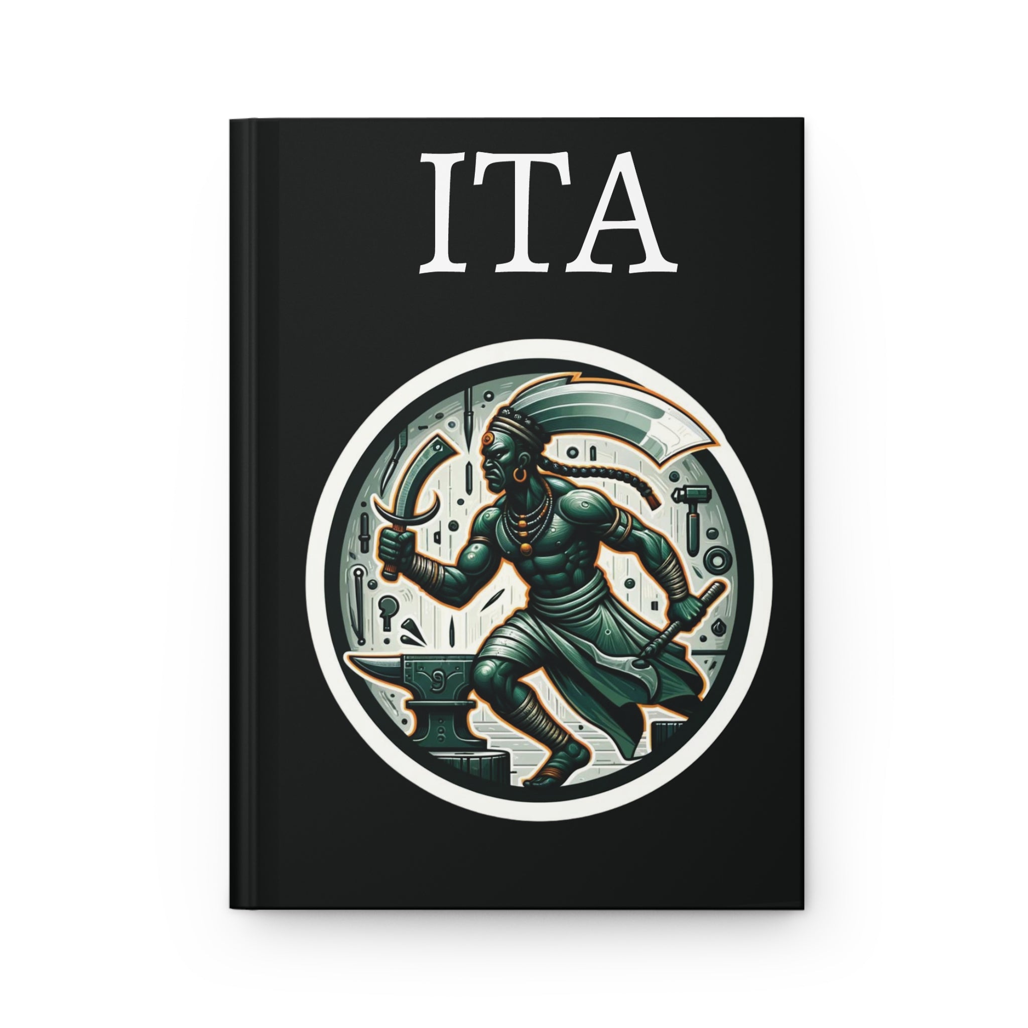 Oggun Hardcover Journal: Matte Finish ITA for Spiritual Reflection