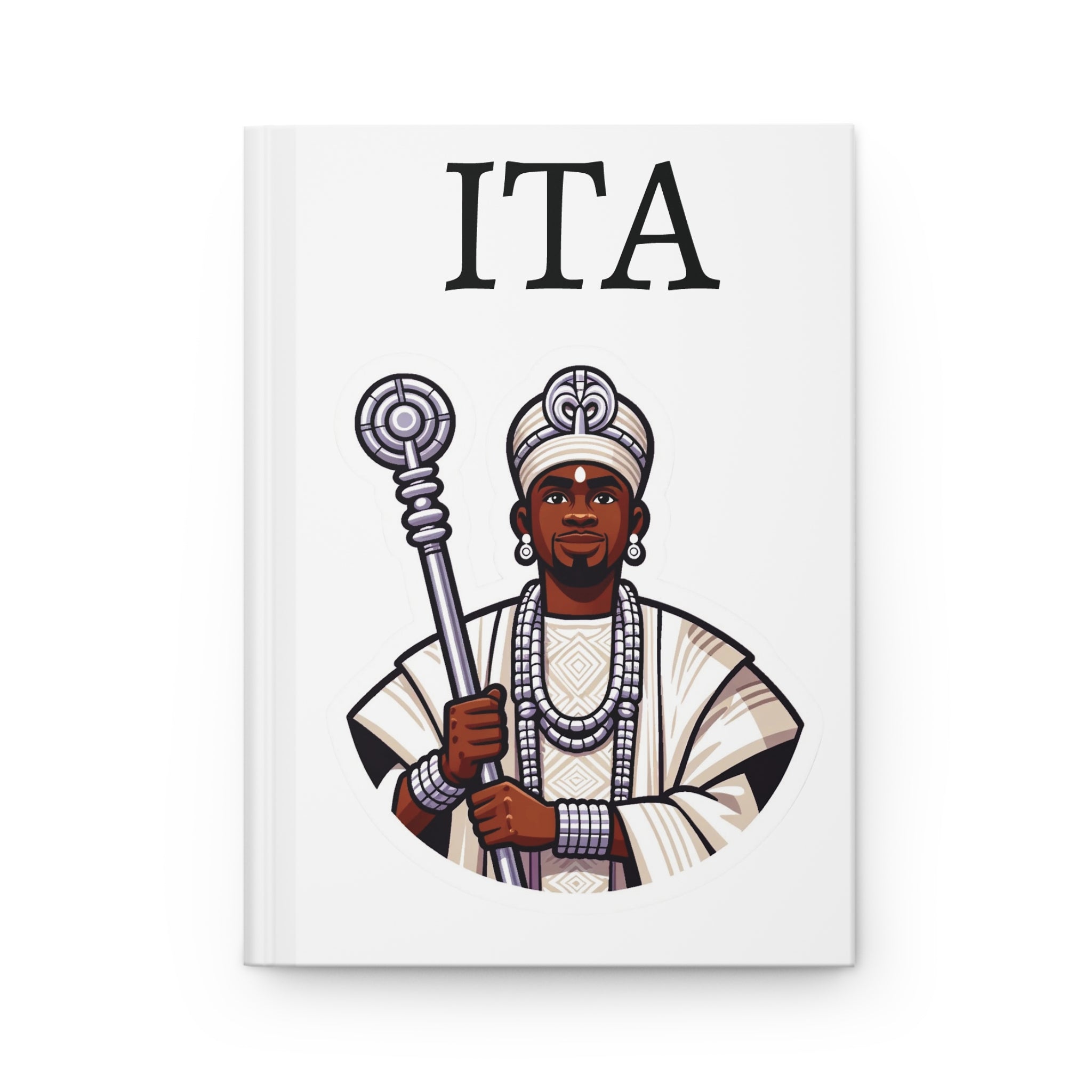 Obatala Hardcover Journal: Matte Finish ITA for Spiritual Reflection - SanteriaGuide