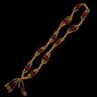 Oshun Ibu Kole Gala Necklace – Handmade with Beads & Cowrie Shells