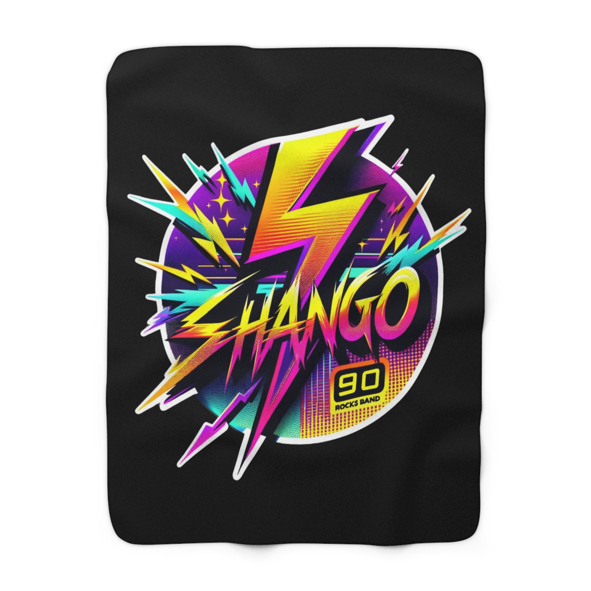 Shango Sherpa Fleece Blanket - SanteriaGuide