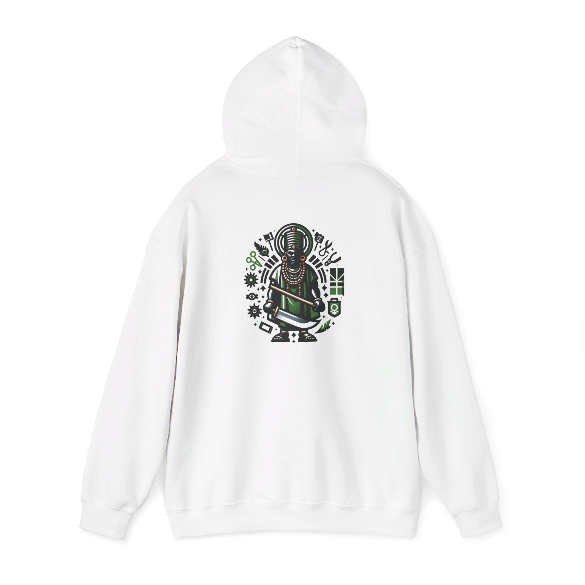 Ogun Hoodie - Spiritual Orisha Worship & Yoruba Mythology - SanteriaGuide