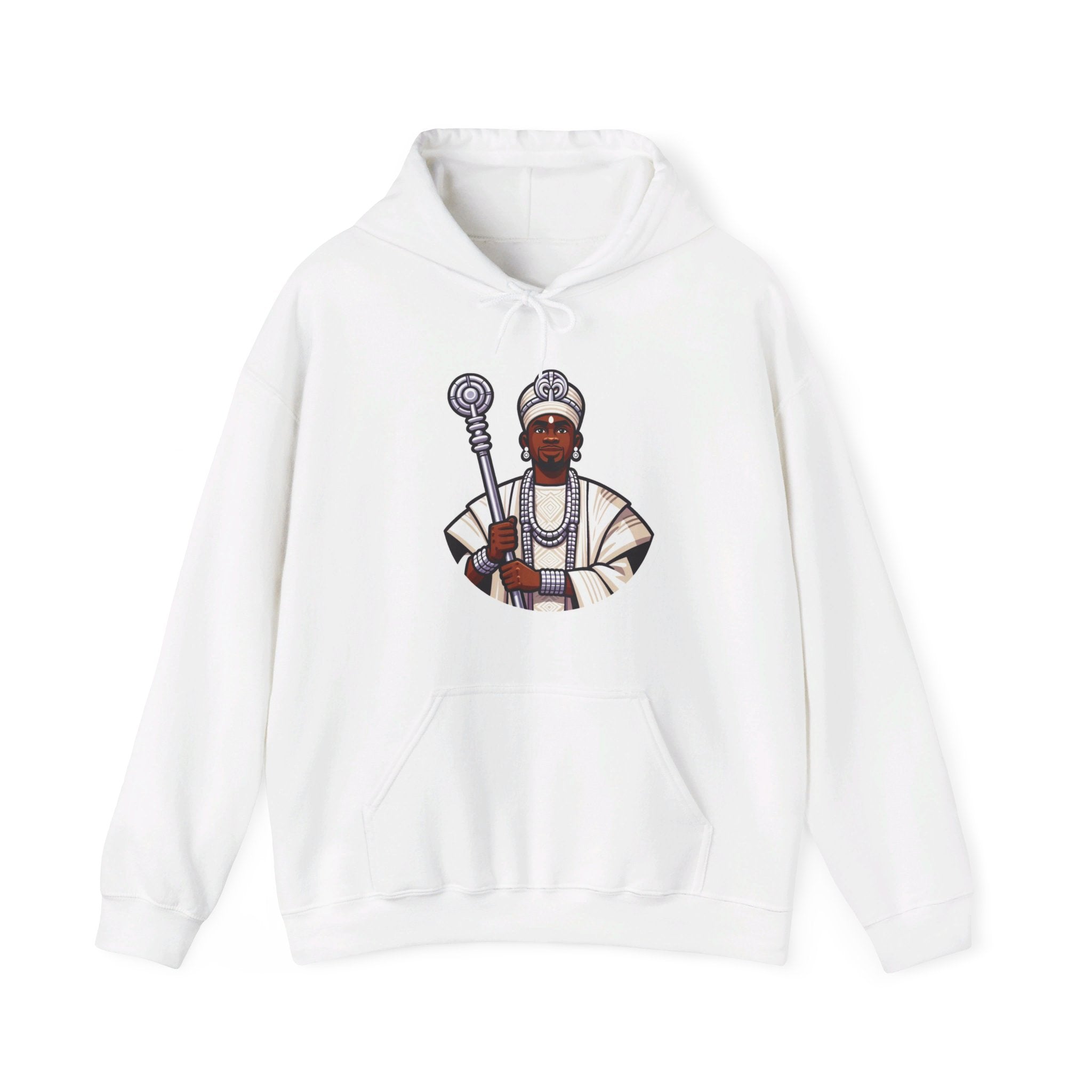 Obatala Hoodie - Spiritual Orisha Worship & Yoruba Mythology - SanteriaGuide