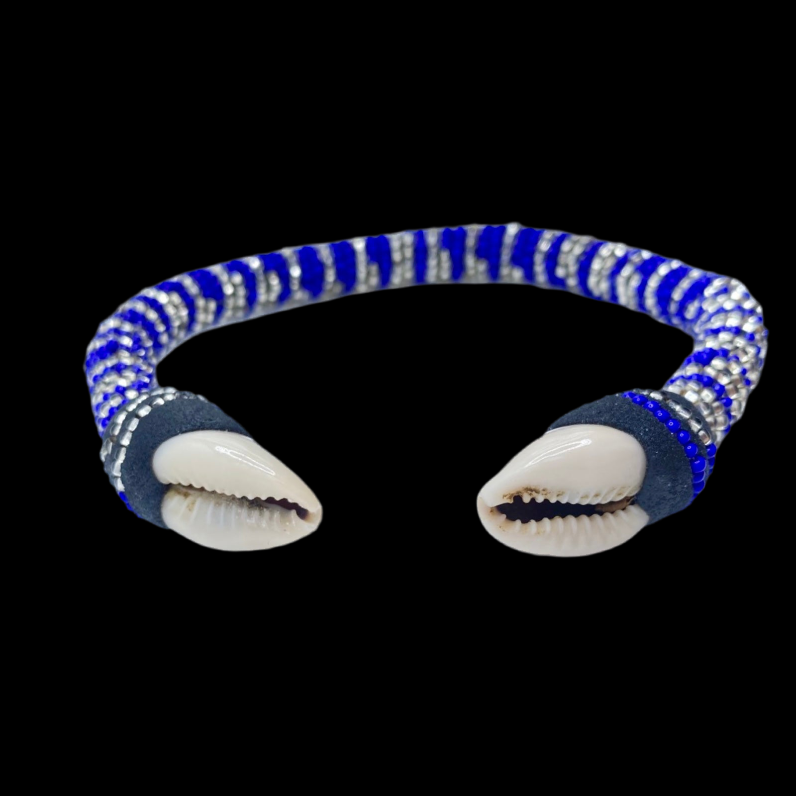 Handmade Ilde de Yemayá Yemoja Bracelet - Cowrie Shell Yoruba Santeria Orisha