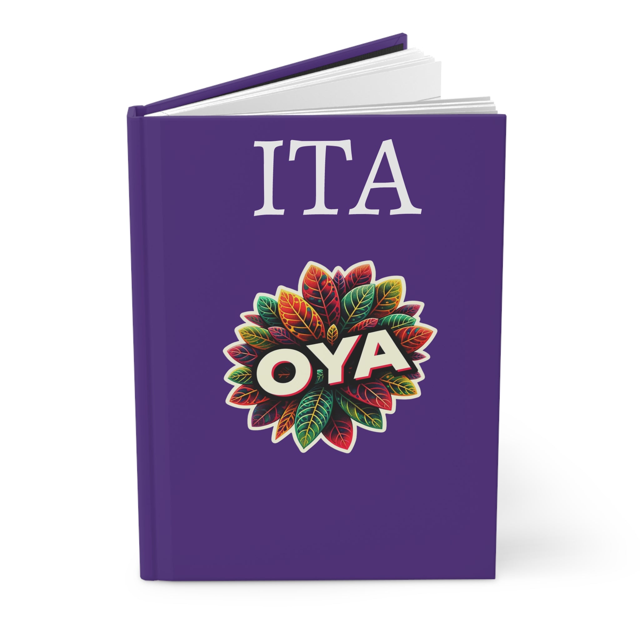 Oya Croto Inspired Hardcover Journal: Matte Finish ITA for Spiritual Reflection
