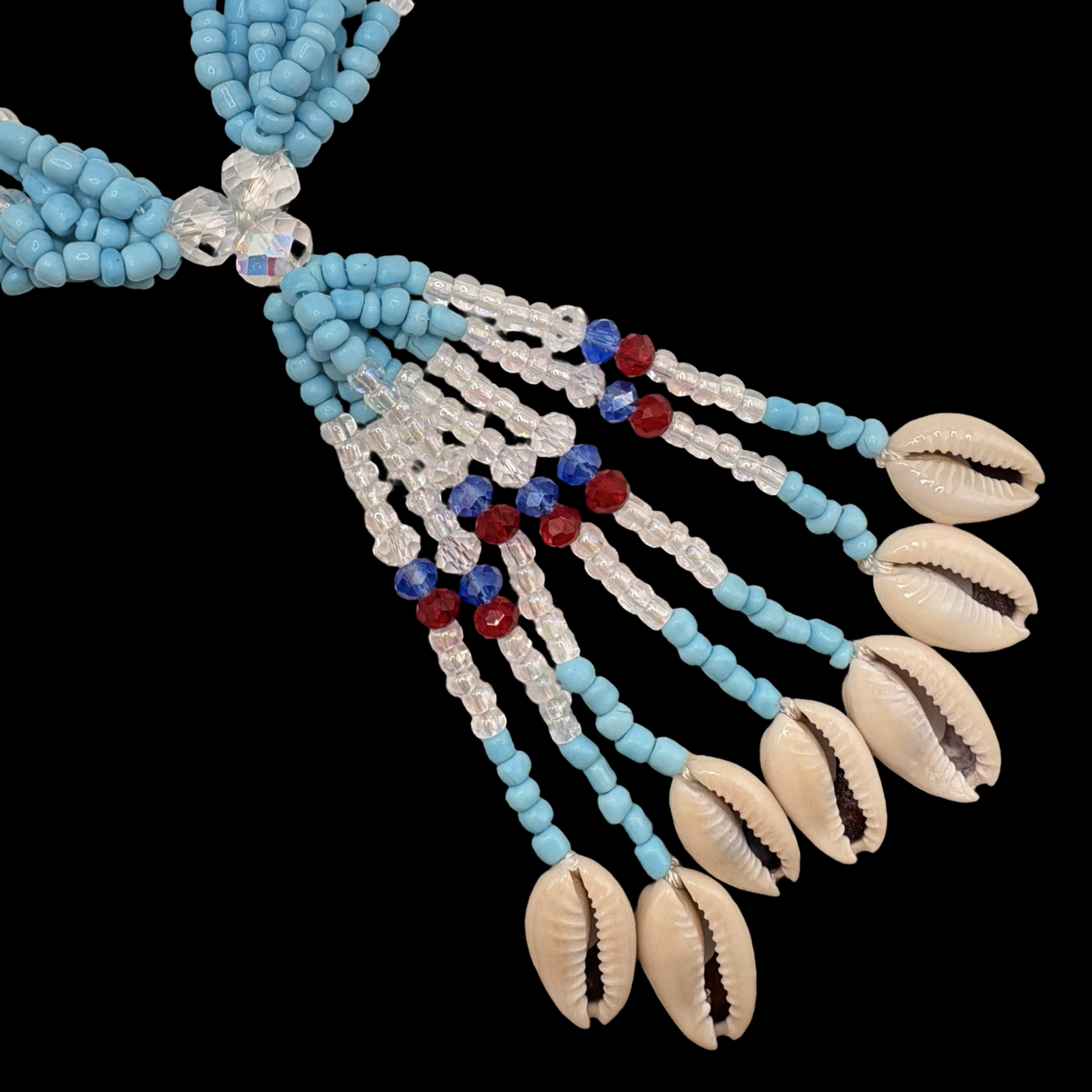 Mazo de Yemaya Ashaba - En Crystal Para Sopera