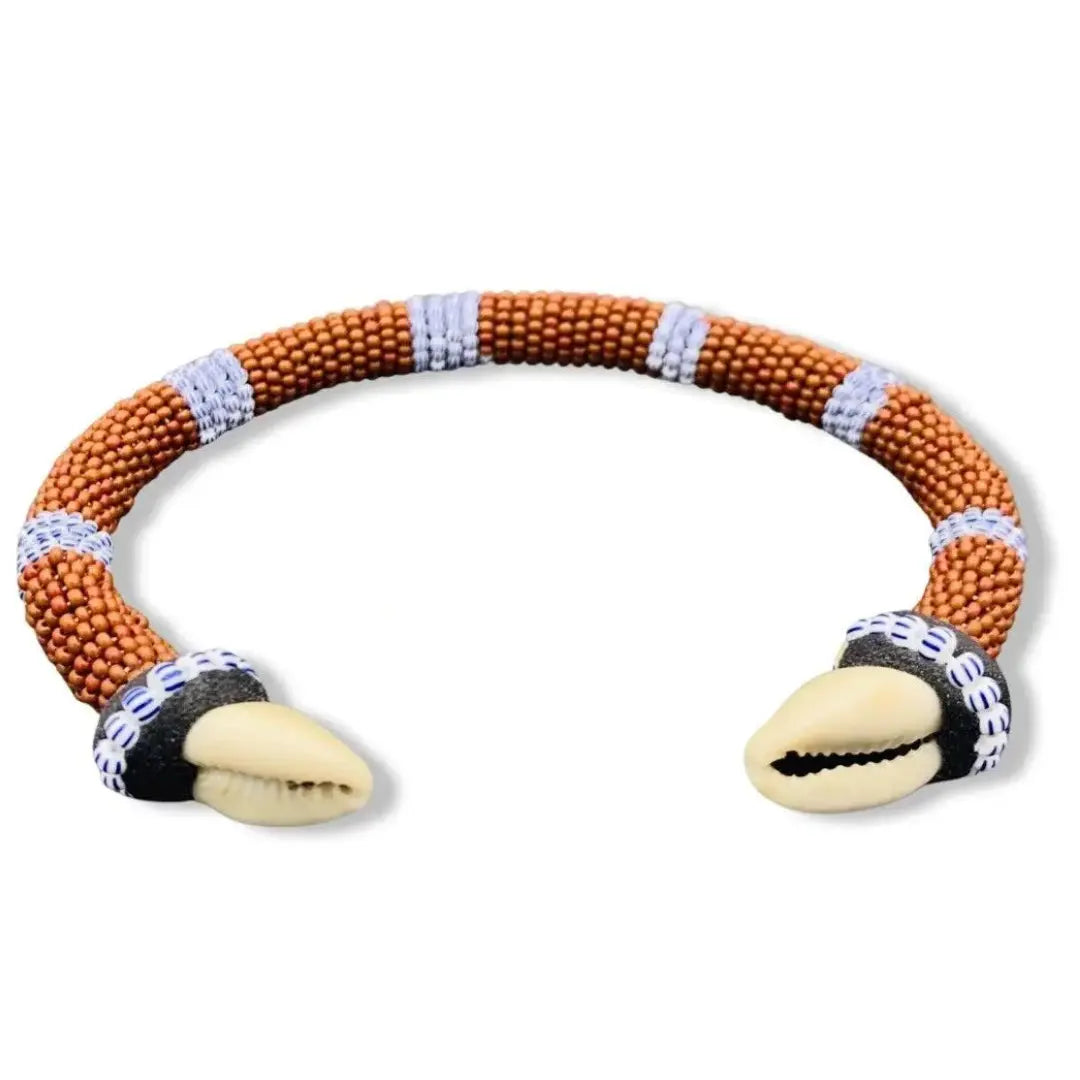 Bracelet/Mania de differente Orishas/Santos con Cowrie SanteriaGuide