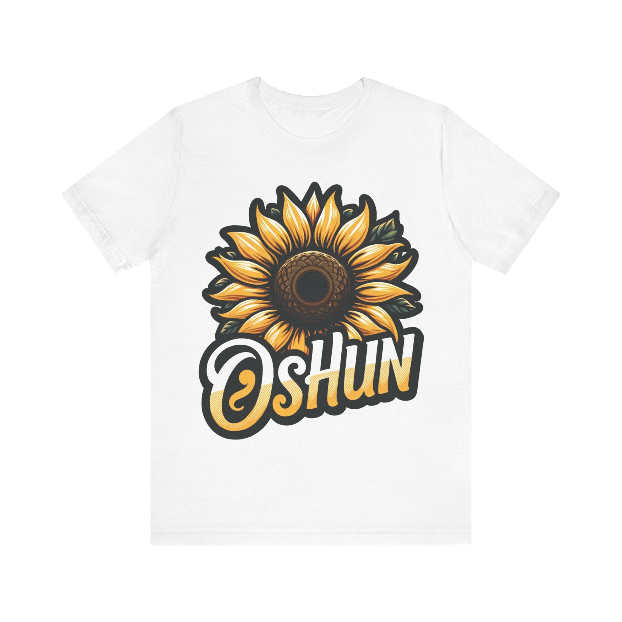 Oshun Sun flower T-Shirt - Spiritual Orisha Worship & Yoruba Mythology - SanteriaGuide