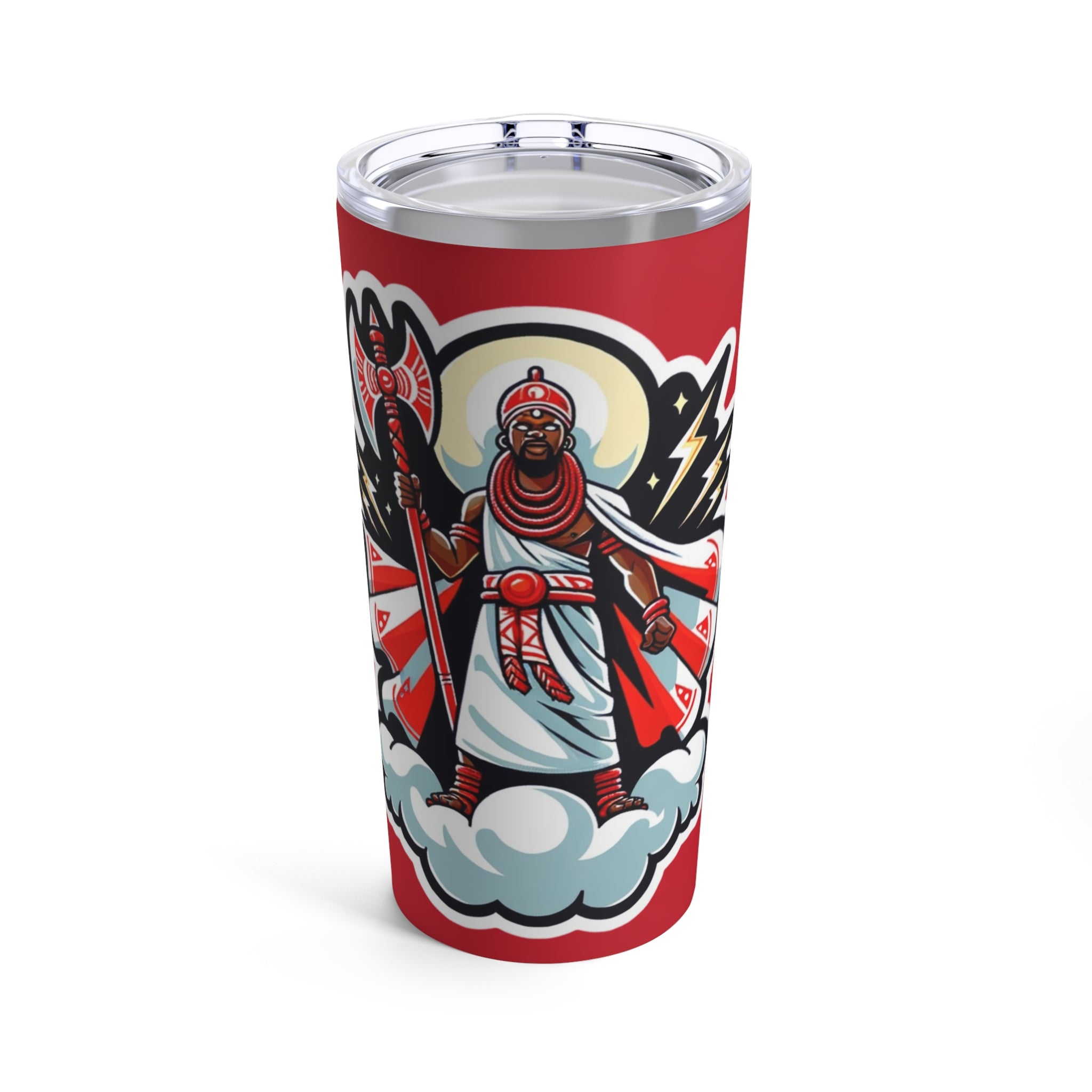 Shango Tumbler 20oz - SanteriaGuide