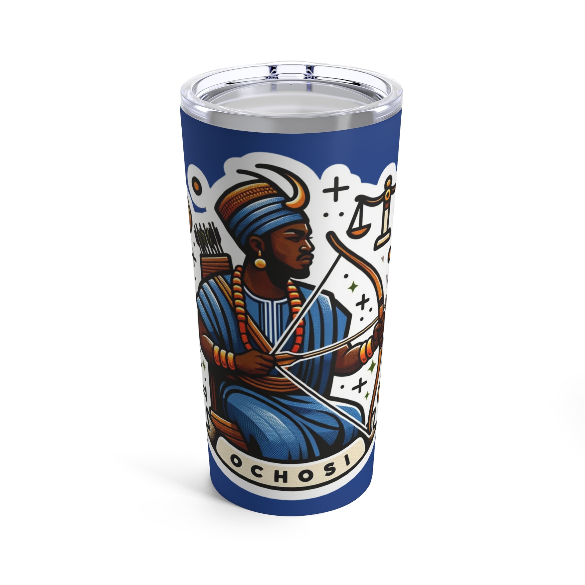 Ochosi Tumbler 20oz - SanteriaGuide