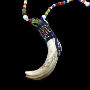 Eleke de Osain o Gurufinda con Diente (Collar/Collar)