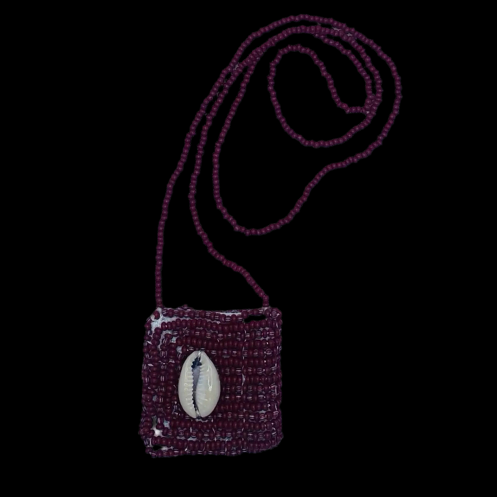 Oyá Macuto – Handmade with Sacred Beads & Cowrie Shell