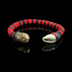 Handmade Ilde de Eleguá Laroyé Bracelet - Cowrie Shells or Face Design Yoruba Santeria Orisha