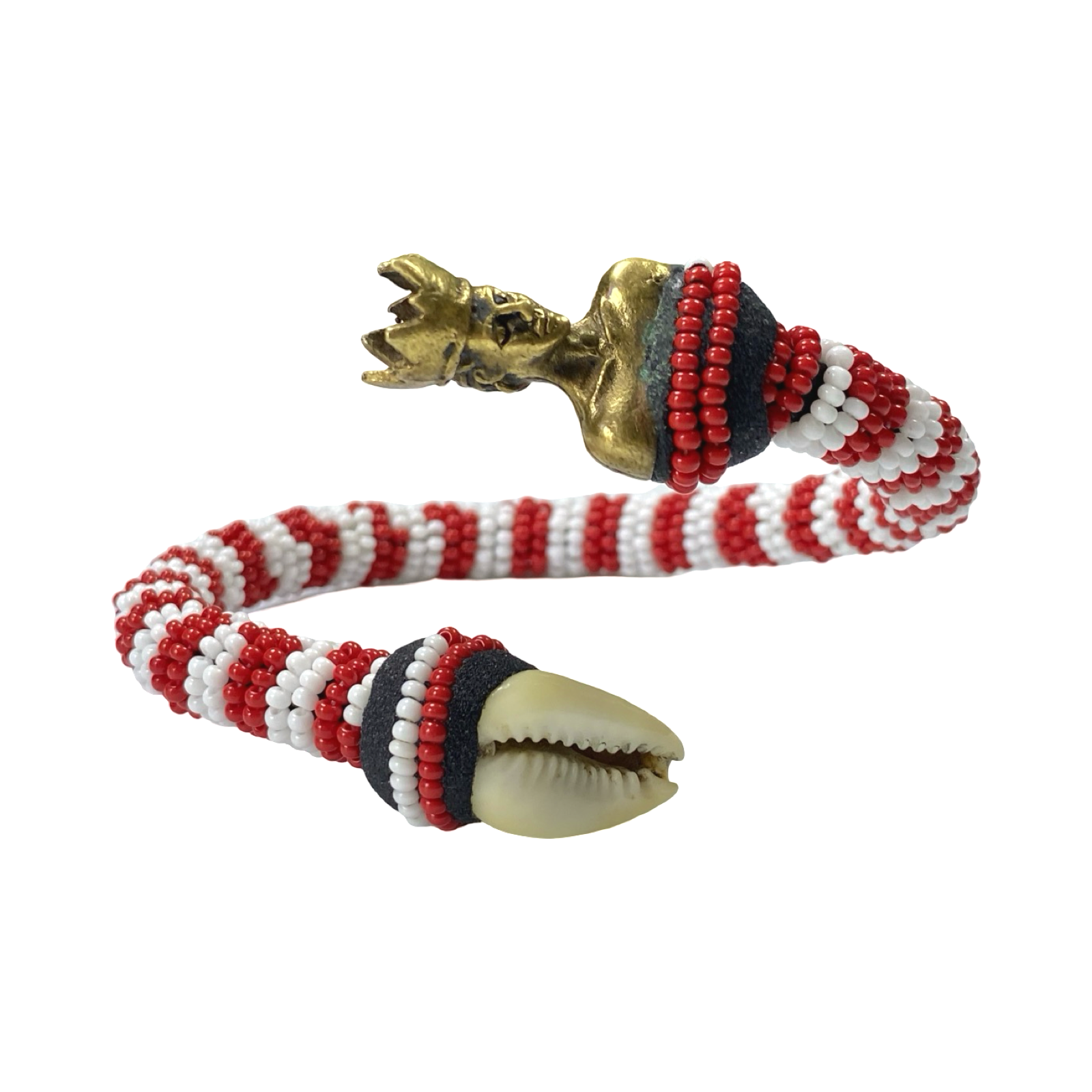 Pulsera de Shango – Conchas de Cauri y Bronze - SanteriaGuide