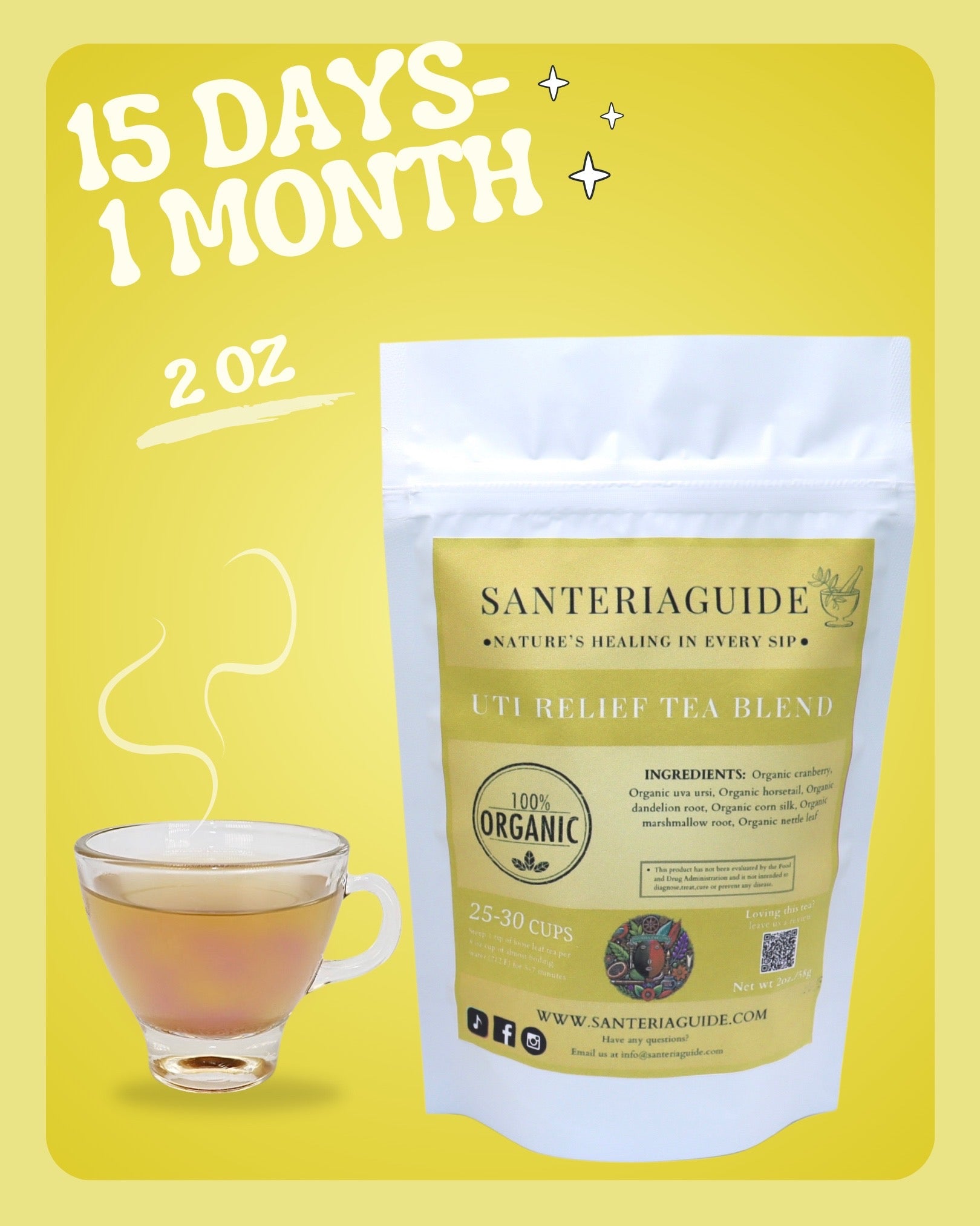 SanteriaGuide UTI Relief Tea Blend