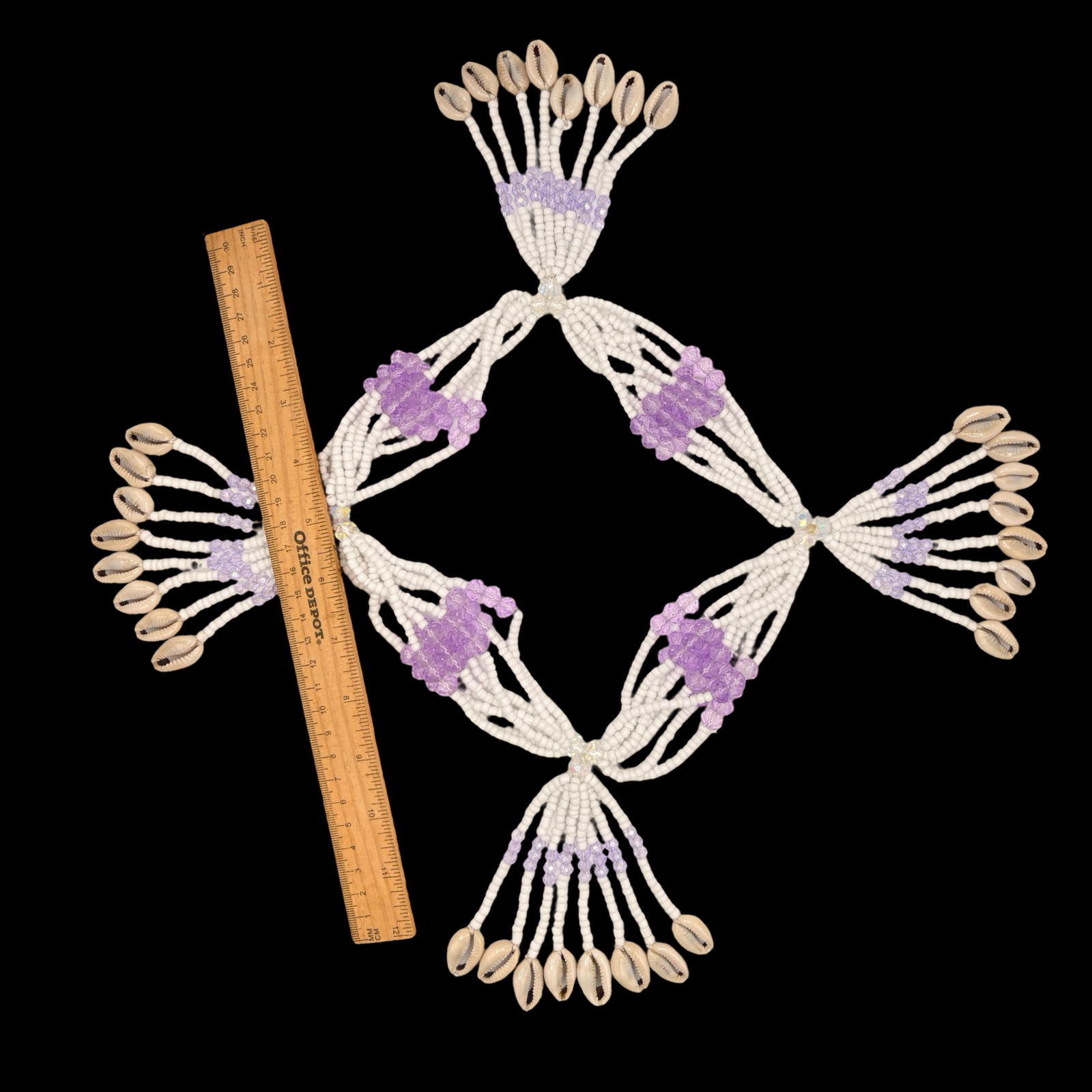 Mazo de Obatala Obamoro - En Crystal Para Sopera