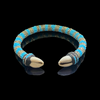 Handmade Ilde de Yemayá Asesú Bracelet - Cowrie Shell Yoruba Santeria Orisha