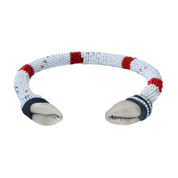 Obatalá Ayaguna Ilde Bracelet With Cowrie Shells