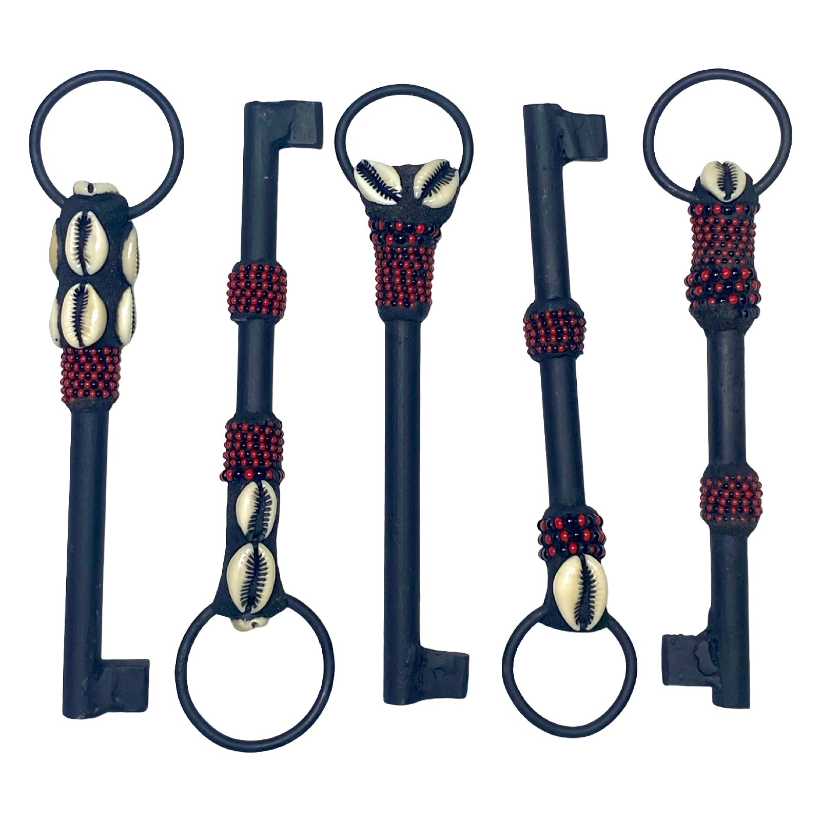 Adorned Eleguá Key - Honor & Spiritual Pathways Yoruba Santeria Orisha - SanteriaGuide