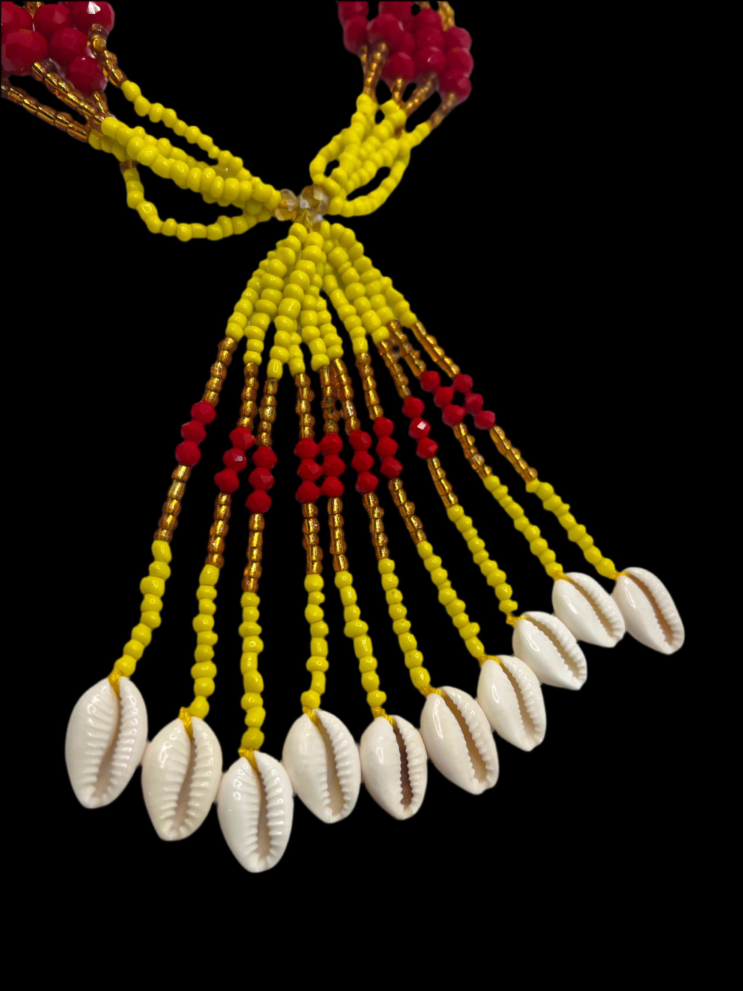 Handmade Mazo de Oshún Ibu Añá - Crystal for Sopera | Yoruba Santería Orisha