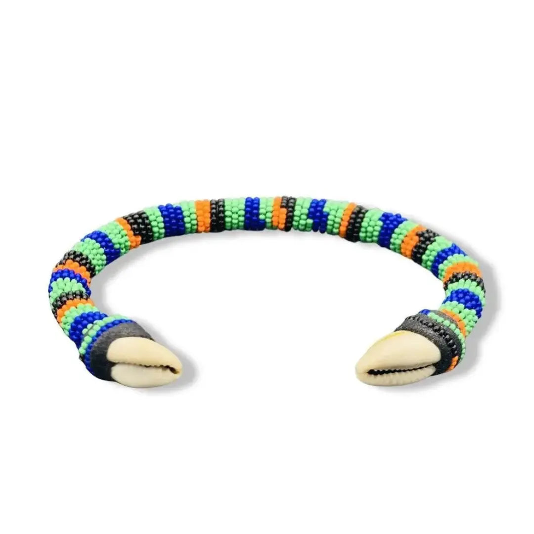 Bracelet/Mania de differente Orishas/Santos con Cowrie SanteriaGuide