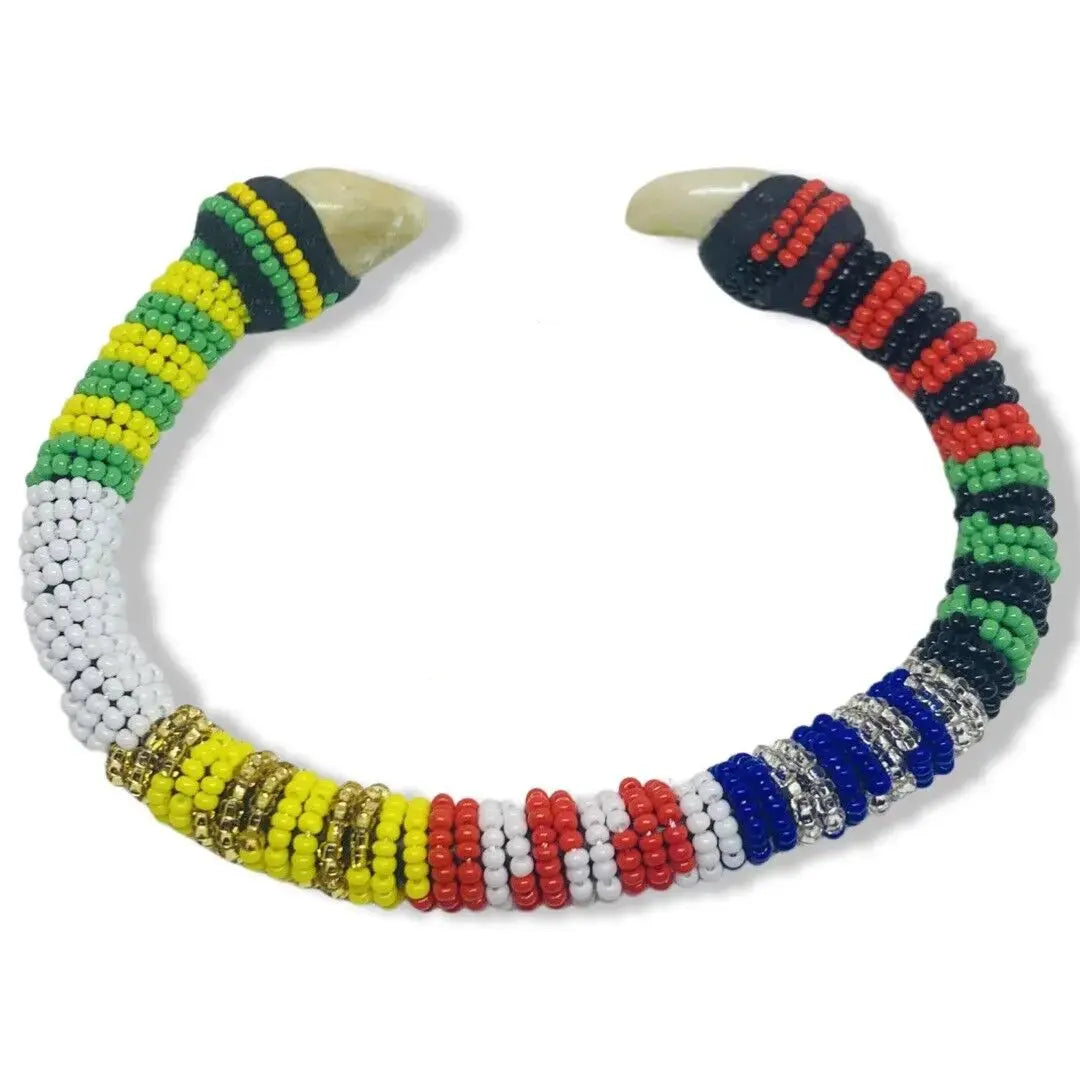 Bracelet/Mania de differente Orishas/Santos con Cowrie SanteriaGuide