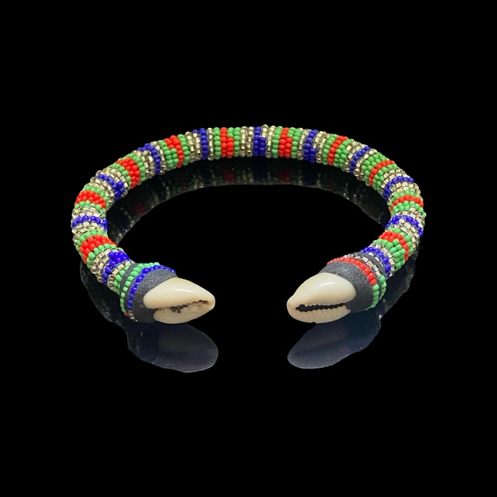 Pulsera hecha a mano Ilde de Yemayá Mayelewo - Cowrie Shell Yoruba Santeria Orisha