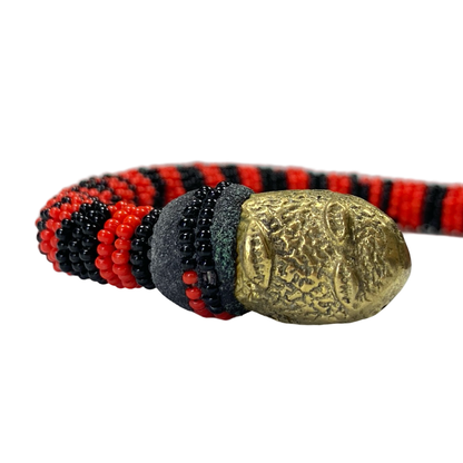 Pulsera de Elegua Laroye Eshu – Conchas de Cauri y Bronze - SanteriaGuide