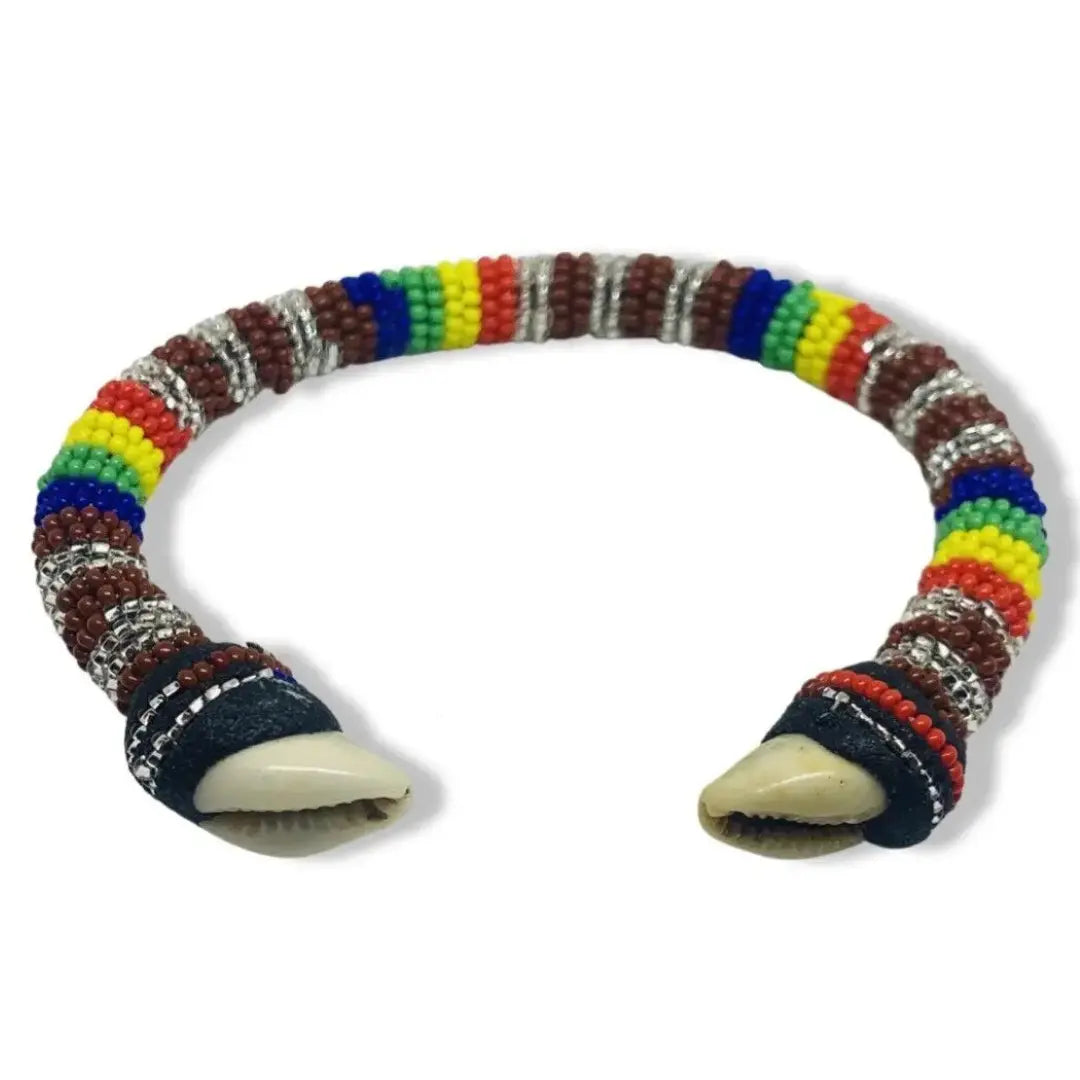 Bracelet/Mania de differente Orishas/Santos con Cowrie SanteriaGuide