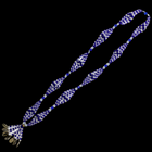 Yemayá Gala Necklace – Handmade with Beads & Gold Cowrie Shells