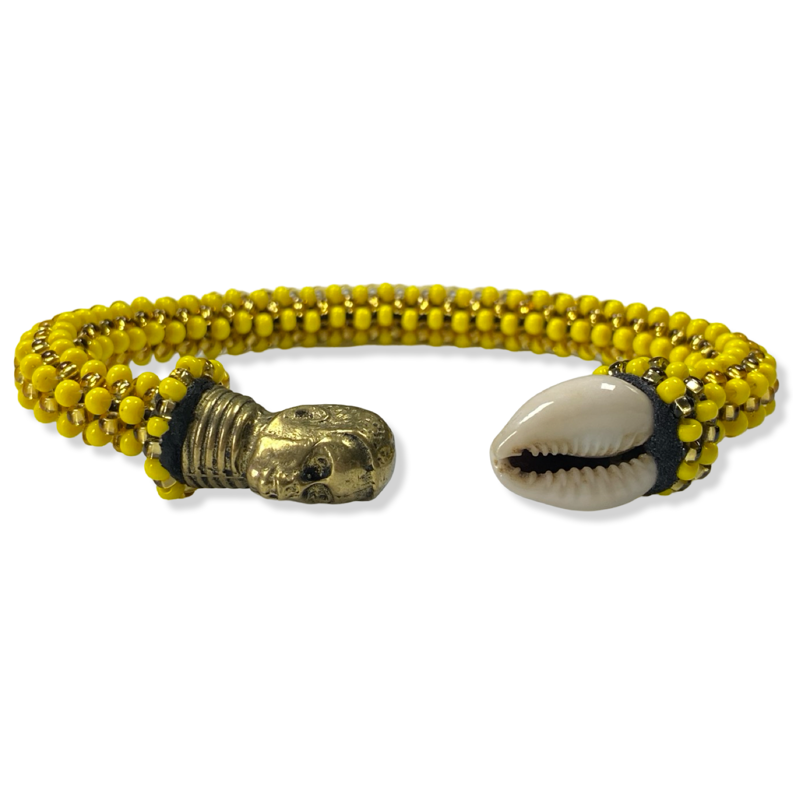 Pulsera de Oshun Ochun – Conchas de Cauri y Bronze - SanteriaGuide