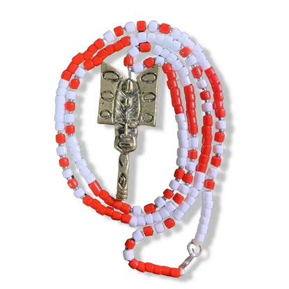 Eleke de Shango – Dije de Bronce (Shango Necklace with Bronze Pendant) - SanteriaGuide