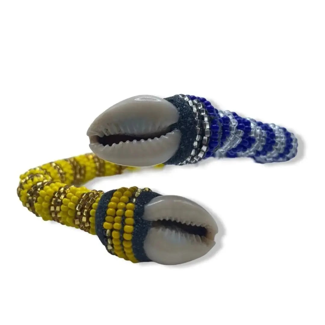 Bracelet/Mania de differente Orishas/Santos con Cowrie SanteriaGuide