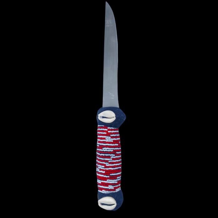 Pinaldo Cuchillo para Shango – Con Cuentas (Knife with Beads for Shango)