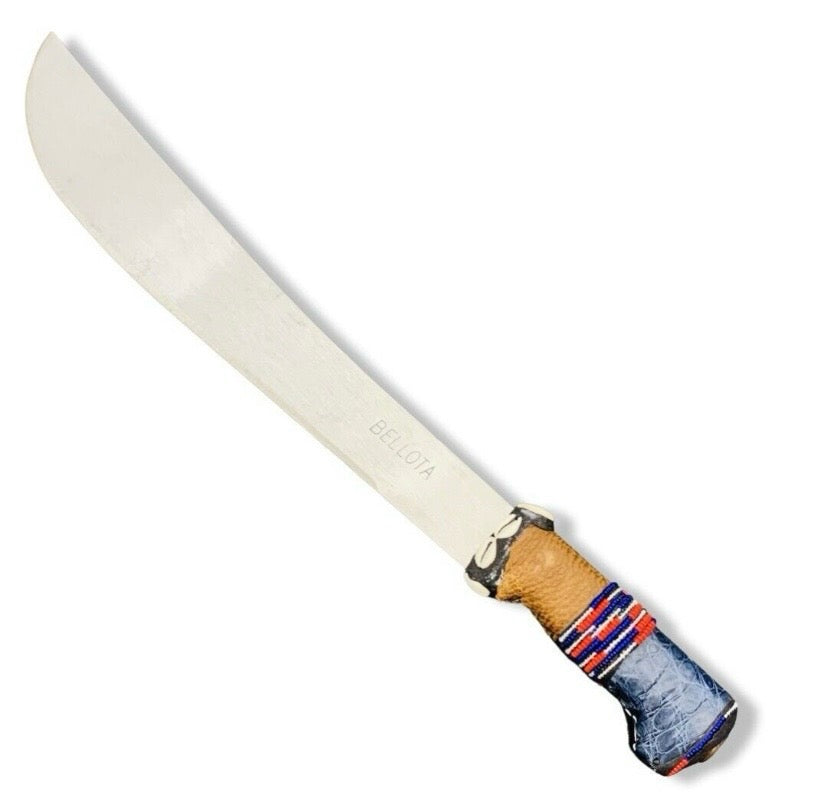 Machete de Yemayá Okuté - Steel & Wood Yoruba Santería Orisha Ritual - SanteriaGuide