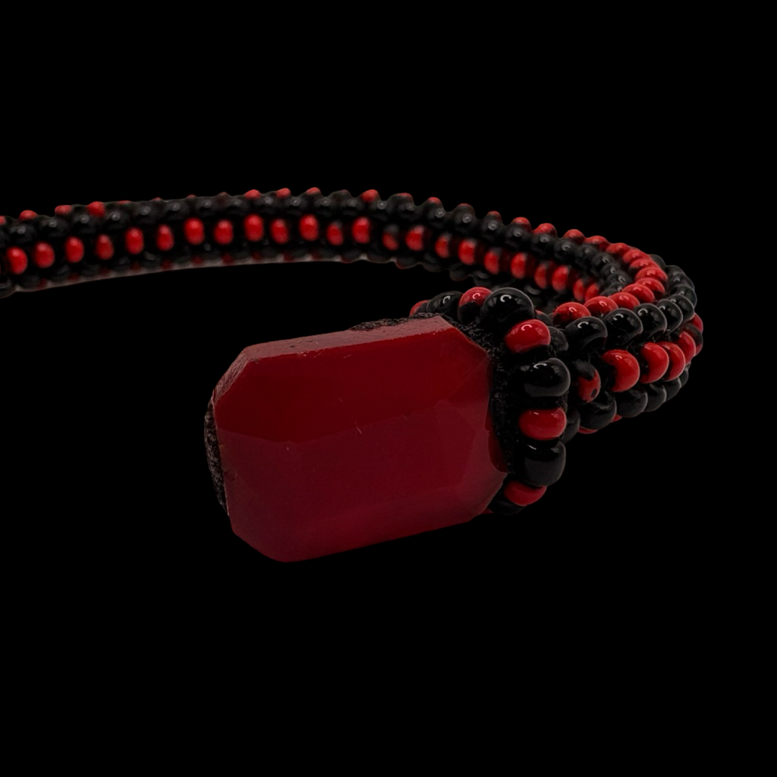 Pulsera Hecha a Mano Ilde de Eleguá Laroyé - Conchas de Cauri o Diseño de Cara Yoruba Santería Orisha
