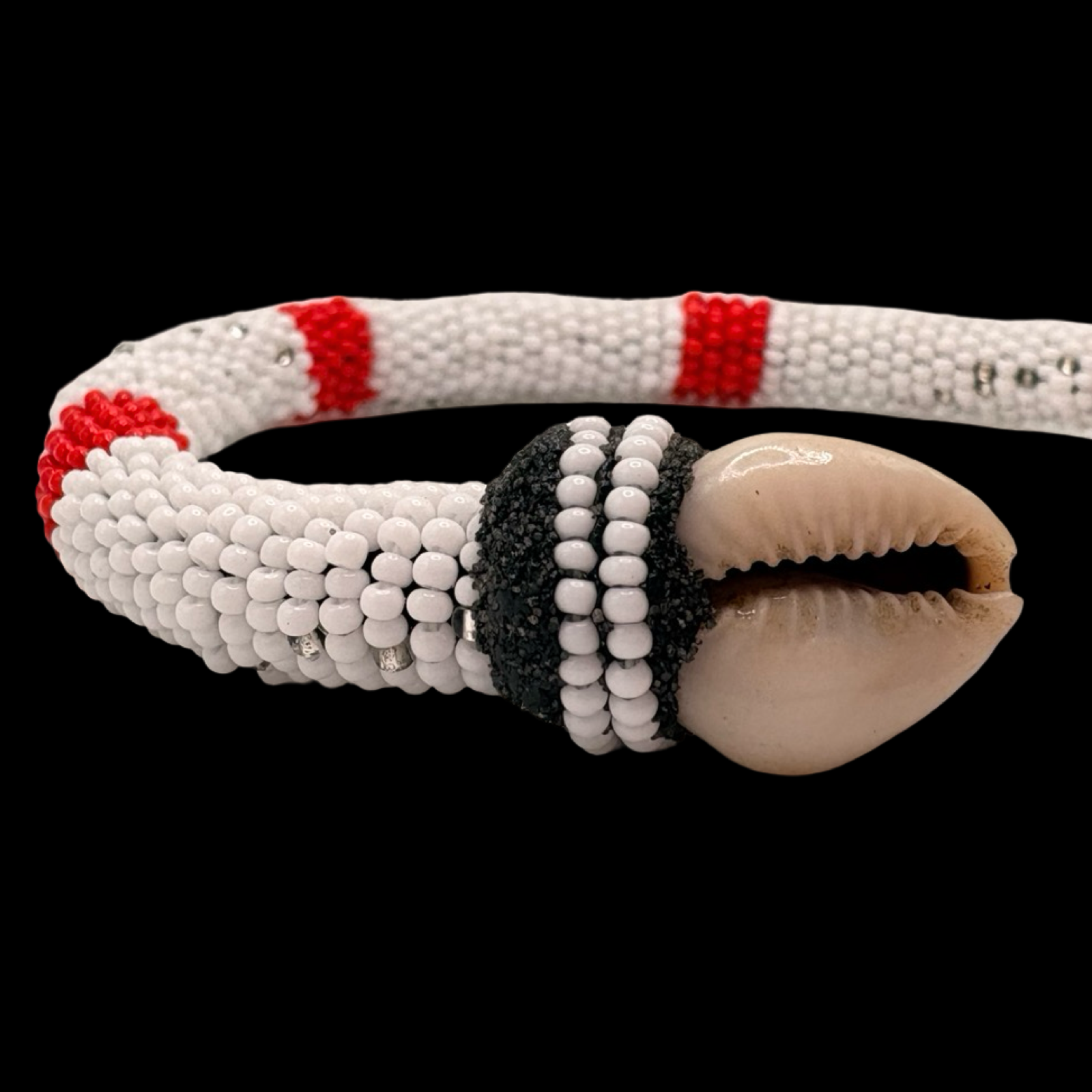 Obatalá Ayaguna Ilde Bracelet With Cowrie Shells