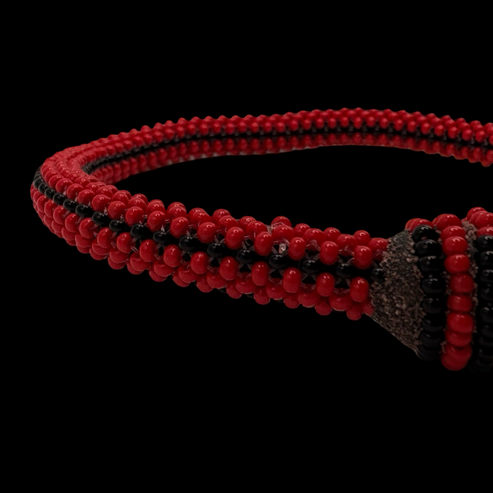 Pulsera Hecha a Mano Ilde de Eleguá Laroyé - Conchas de Cauri o Diseño de Cara Yoruba Santería Orisha