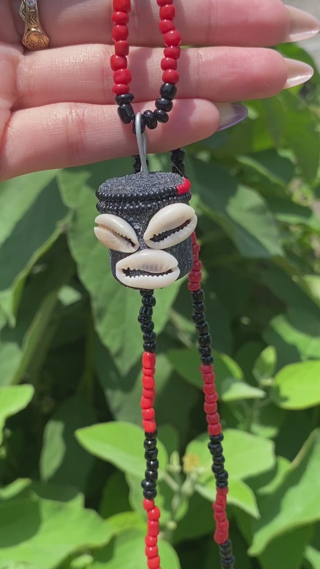 elegua pendant with eleke